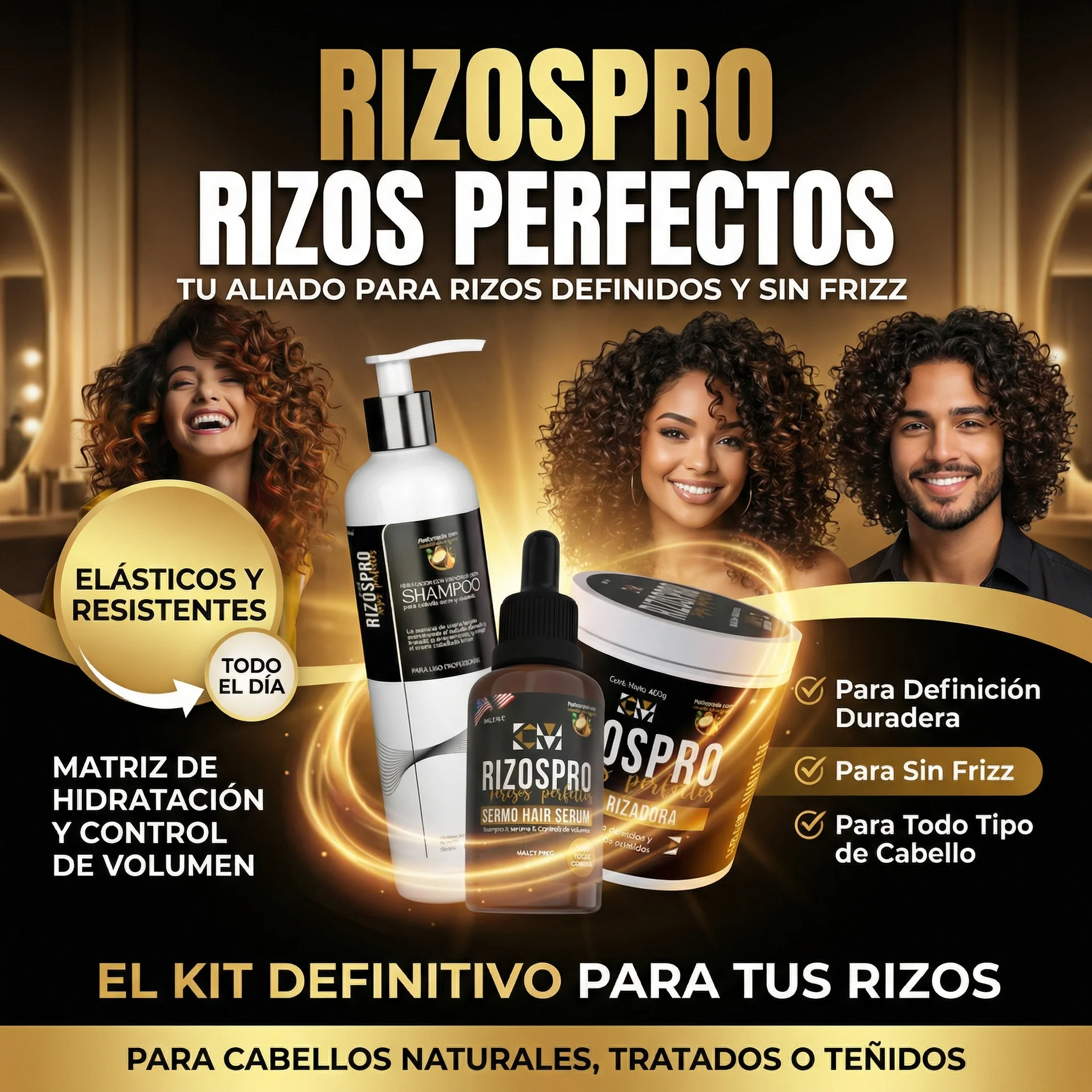KIT PARA RIZOS PRO