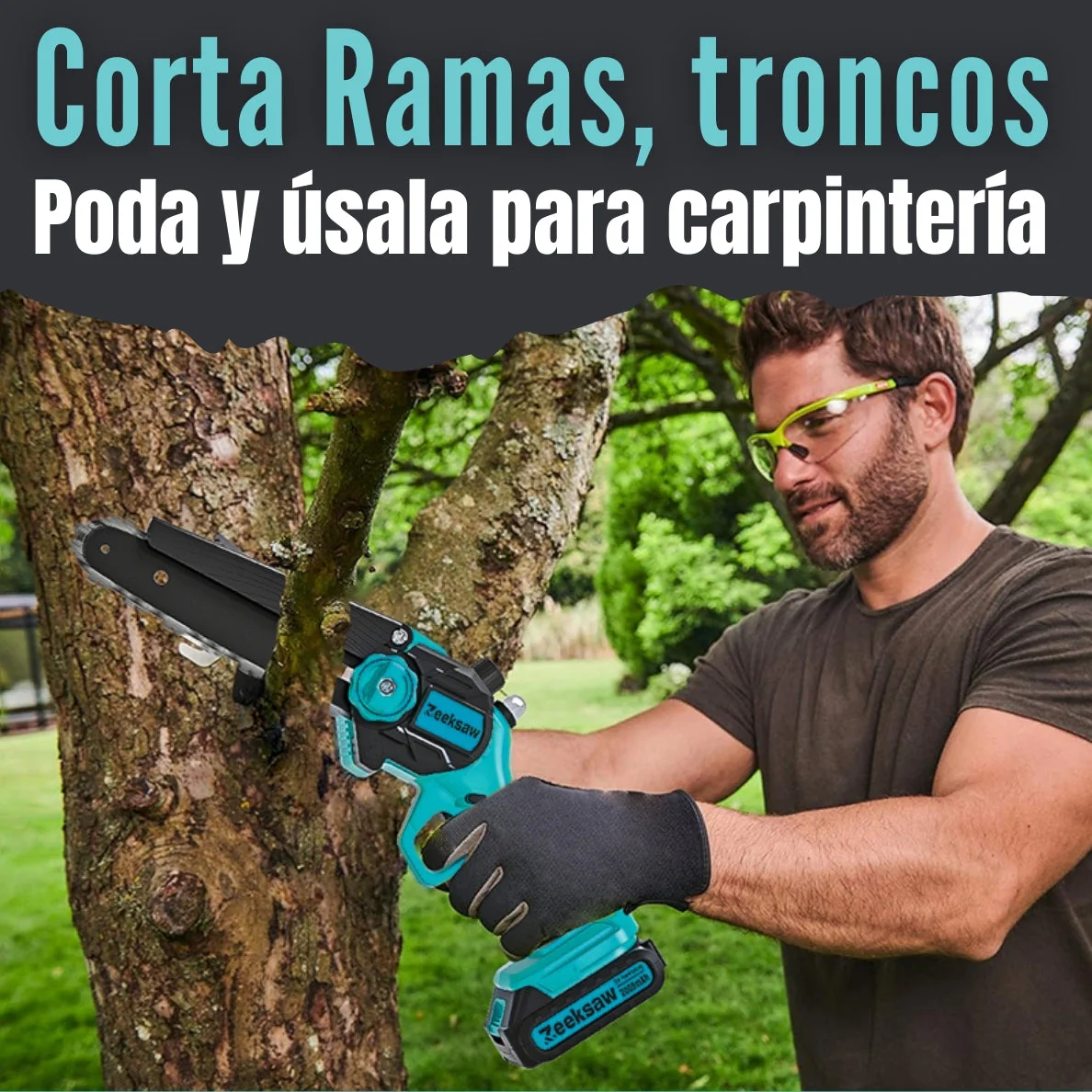 Motosierra Eléctrica Potencia Compacta - Image 2
