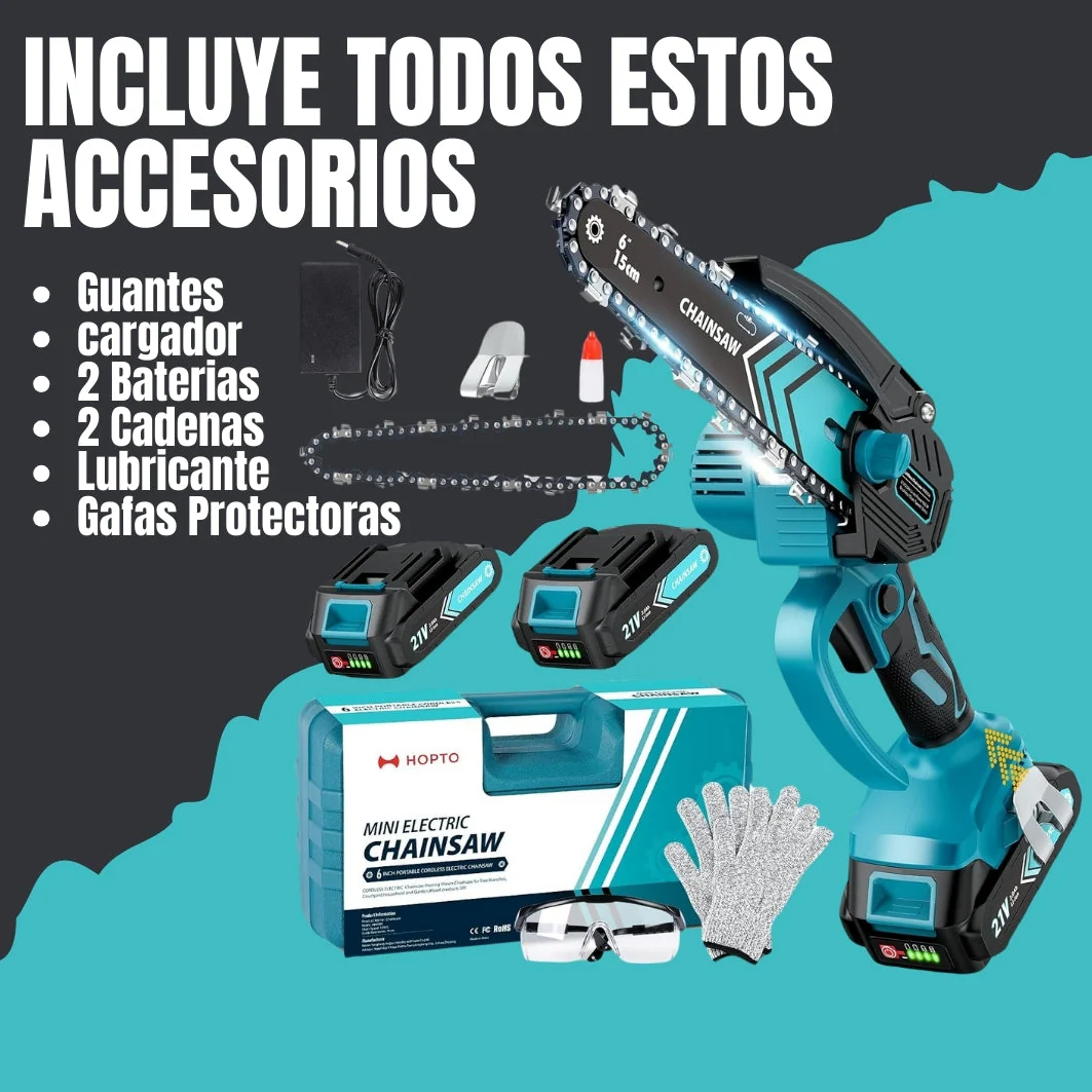 Motosierra Eléctrica Potencia Compacta - Image 3